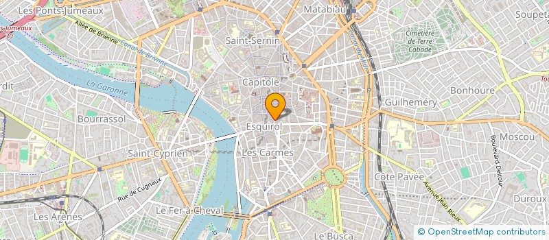 localisation de l'entreprise DOMINIQUE-MICHEL & JUSTIN OPTIQUE à TOULOUSE