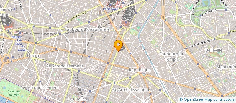 localisation de l'entreprise DOMINIQUE PAOLINI DESIGN  PARIS