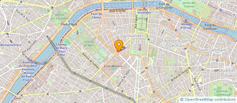 localisation de l'entreprise DOMINIQUE PERRIN ARCHITECTURE  PARIS