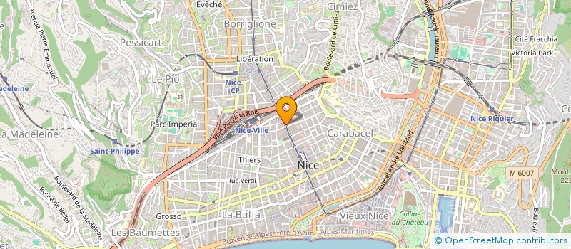 localisation de l'entreprise DOMINIQUE PREVOST CONSEIL  NICE