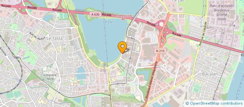 localisation de l'entreprise DOMINIQUE ROBER à BORDEAUX