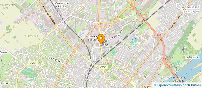 localisation de l'entreprise DOMINIQUE ROUSSINEAU  BLOIS