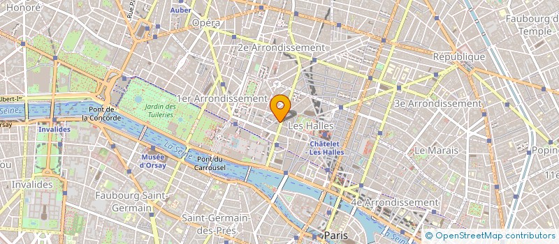 localisation de l'entreprise DOMINIQUE SALMON COMMUNICATION à PARIS