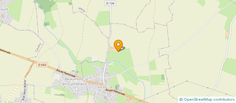 localisation de l'entreprise DOMINIQUE TAMBOISE  INCHY