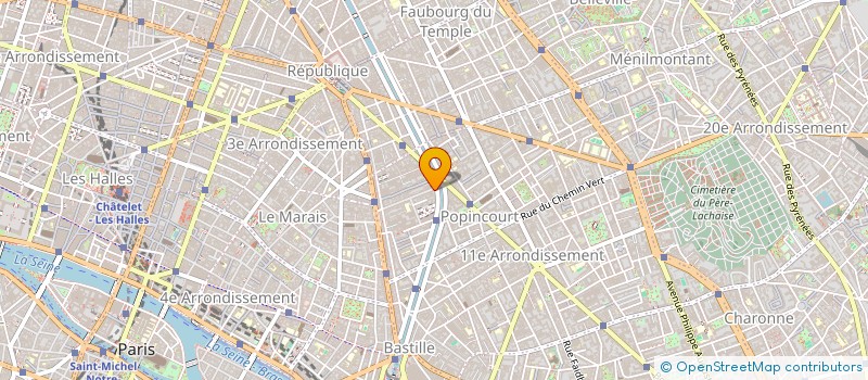 localisation de l'entreprise DOMINO  PARIS