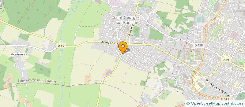 localisation de l'entreprise DOMINO à SAINT-GEORGES-SUR-BAULCHE