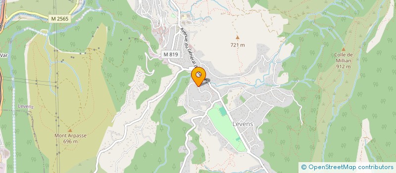 localisation de l'entreprise DOMINO  LEVENS