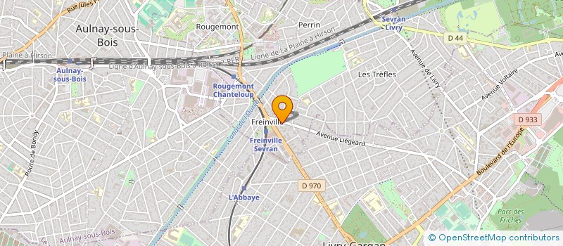 localisation de l'entreprise DOMINO BAT à SEVRAN