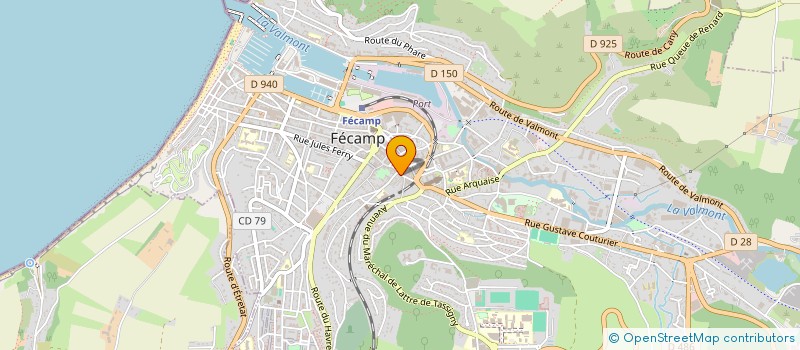 localisation de l'entreprise DOMINO CADINOT à FECAMP