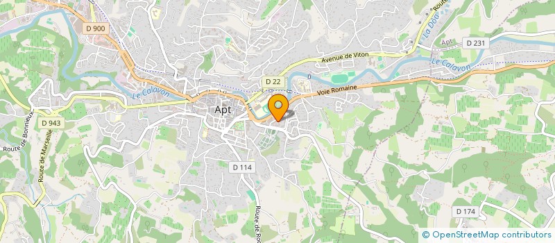 localisation de l'entreprise DOMINO CAFE à APT