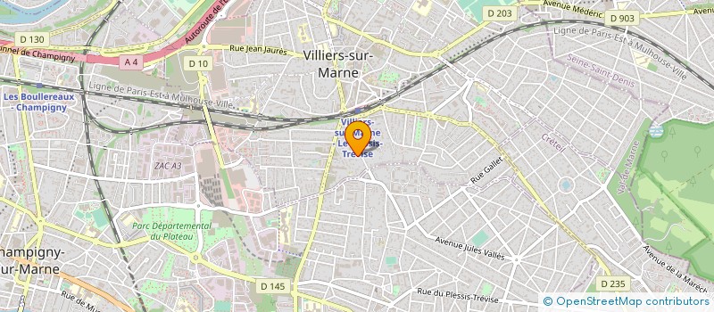 localisation de l'entreprise DOMINO CONSEIL  VILLIERS-SUR-MARNE