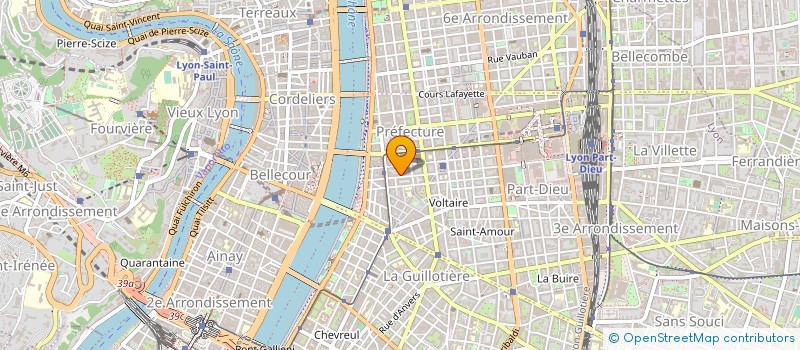 localisation de l'entreprise DOMINO DAUPHINE BOURGOGNE à LYON