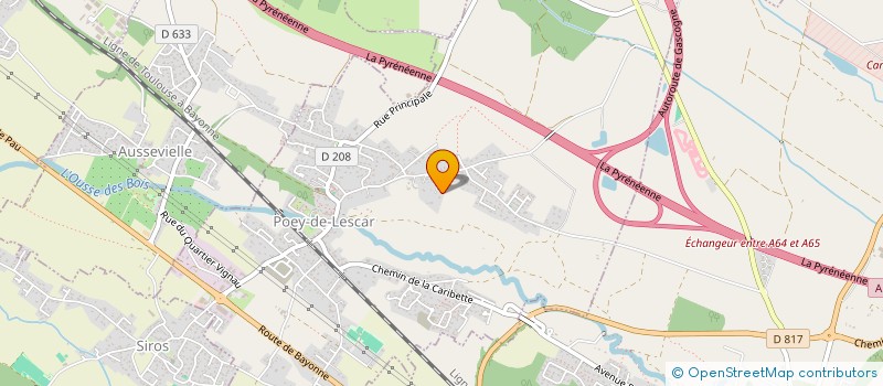 localisation de l'entreprise DOMINO ET BOULES  POEY-DE-LESCAR