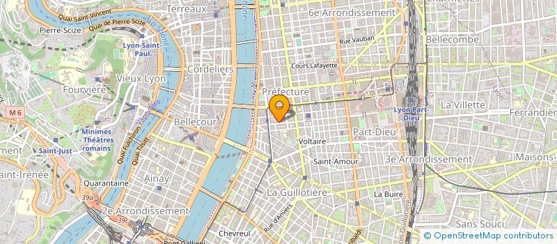 localisation de l'entreprise DOMINO MISSIONS AQUITAINE à LYON