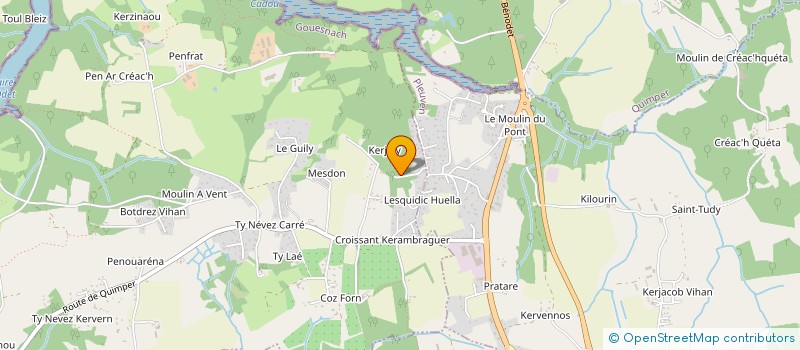 localisation de l'entreprise DOMINOJAZZ  GOUESNACH