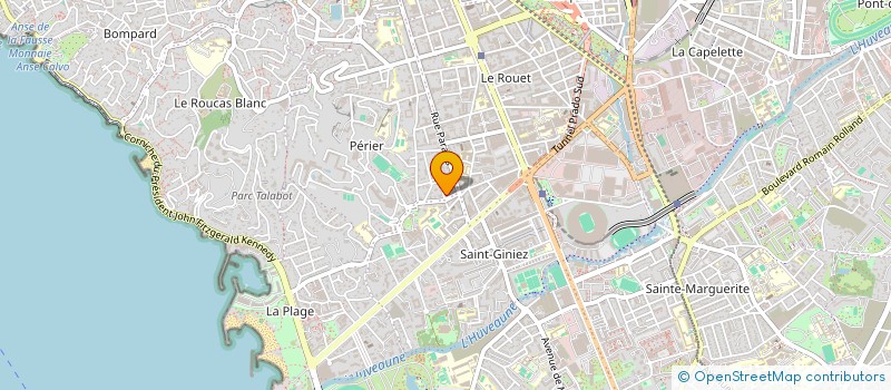 localisation de l'entreprise DOMINOS à MARSEILLE