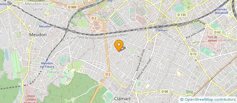 localisation de l'entreprise DOMINOS CONSEILS à CLAMART