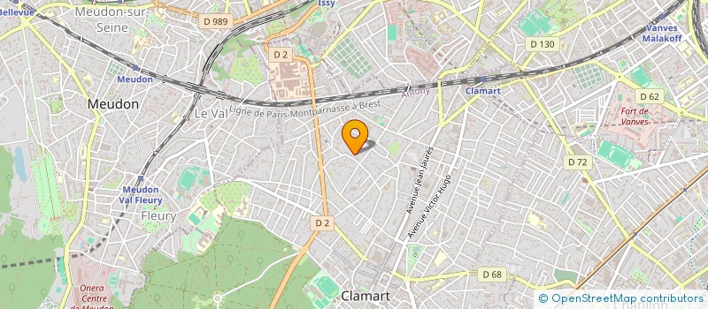 localisation de l'entreprise DOMINOS CONSULTING INTERNATIONAL à CLAMART
