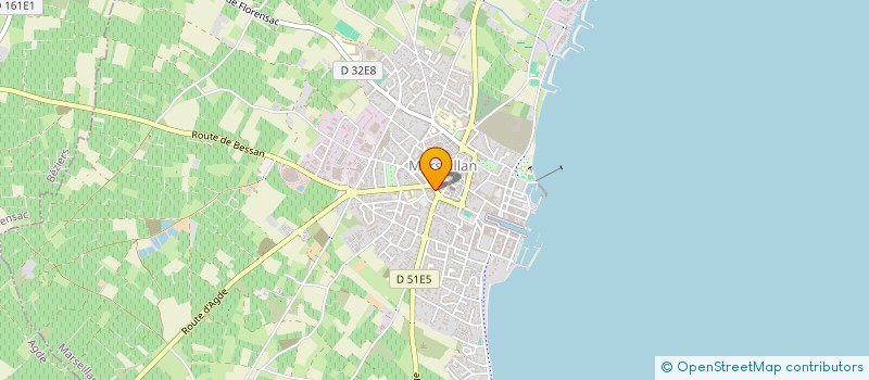 localisation de l'entreprise DOMINOU à MARSEILLAN