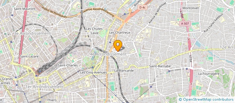 localisation de l'entreprise DOMINUM à MARSEILLE