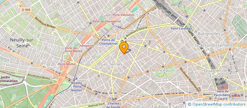 localisation de l'entreprise DOMINVEST  PARIS