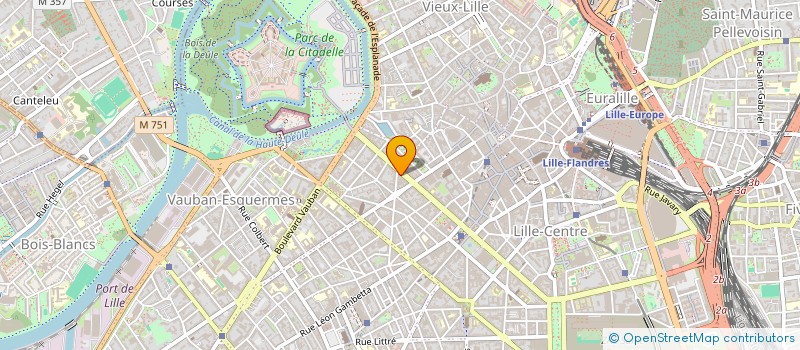 localisation de l'entreprise DOMINVEST 47 à LILLE
