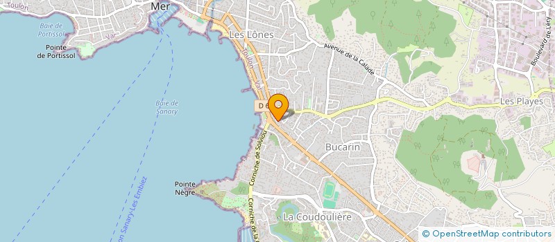 localisation de l'entreprise DOMINVEST à SIX-FOURS-LES-PLAGES