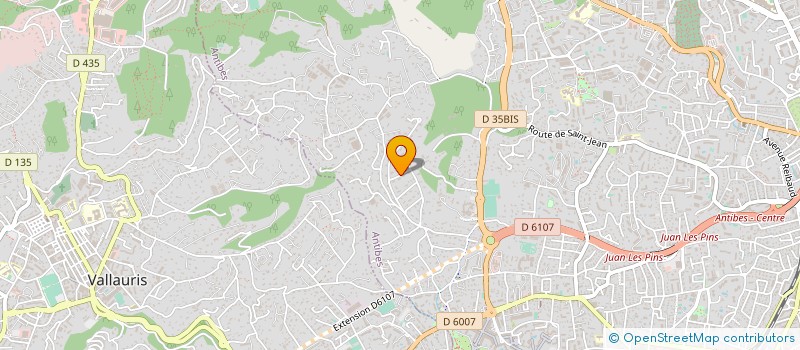 localisation de l'entreprise DOMINVEST à ANTIBES