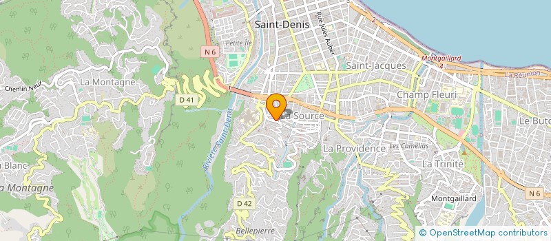 localisation de l'entreprise DOMINYC SAINT-CYRIL à SAINT-DENIS