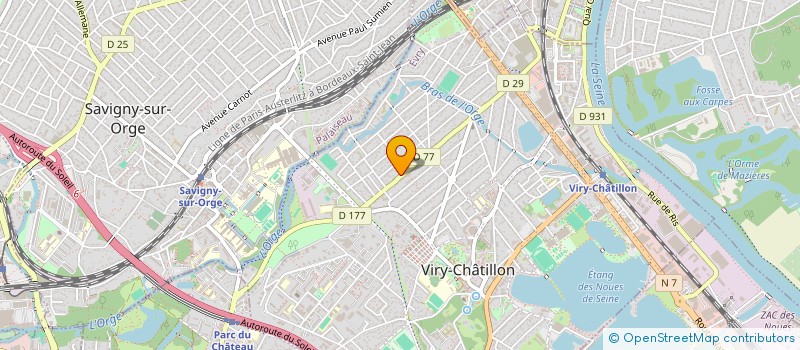 localisation de l'entreprise DOMIO SERVICES à VIRY-CHATILLON