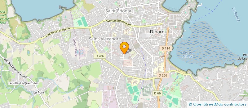 localisation de l'entreprise DOMIPIERRE  DINARD