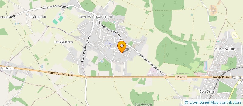 localisation de l'entreprise DOMIPONTNEUF  SEVRES-ANXAUMONT