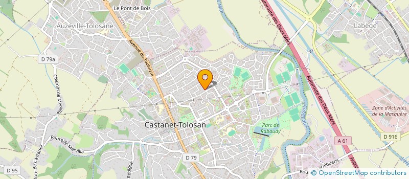 localisation de l'entreprise DOMIPRO SERVICES 31 à CASTANET-TOLOSAN