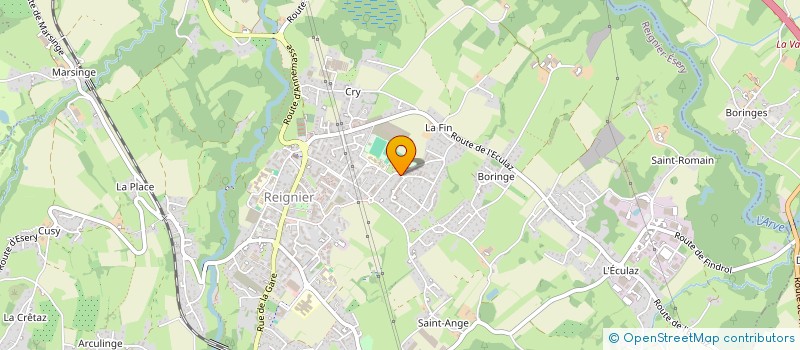 localisation de l'entreprise DOMIRIS à REIGNIER-ESERY