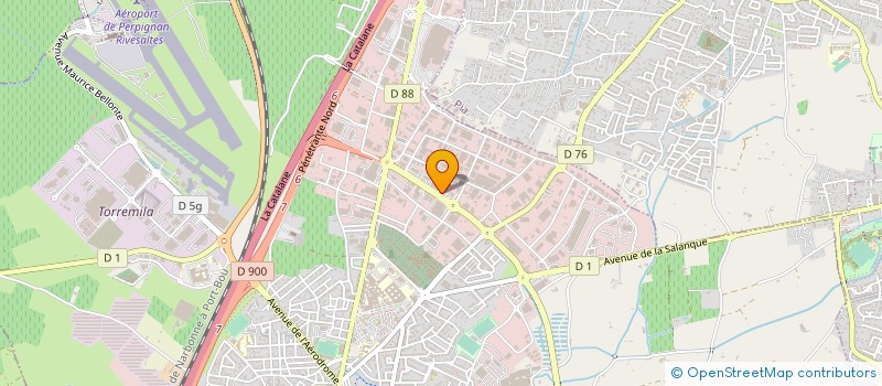 localisation de l'entreprise DOMIRIS FORMATION  PERPIGNAN