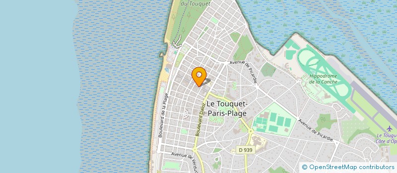 localisation de l'entreprise DOMIS à LE TOUQUET-PARIS-PLAGE