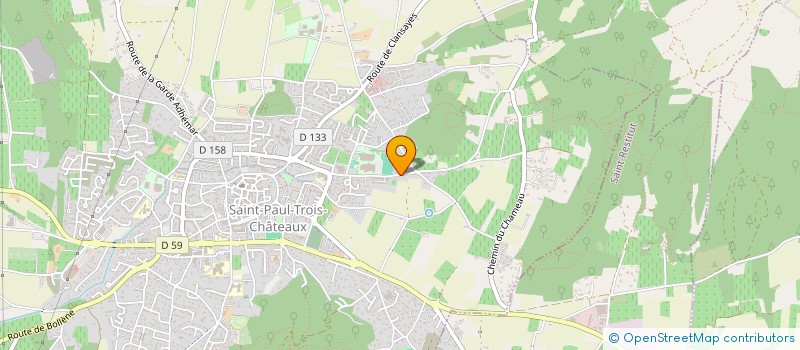 localisation de l'entreprise DOMISA  SAINT-PAUL-TROIS-CHATEAUX