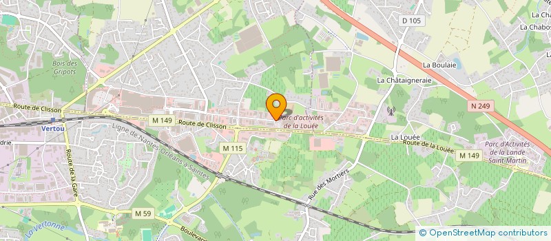 localisation de l'entreprise DOMISANTE à BASSE-GOULAINE