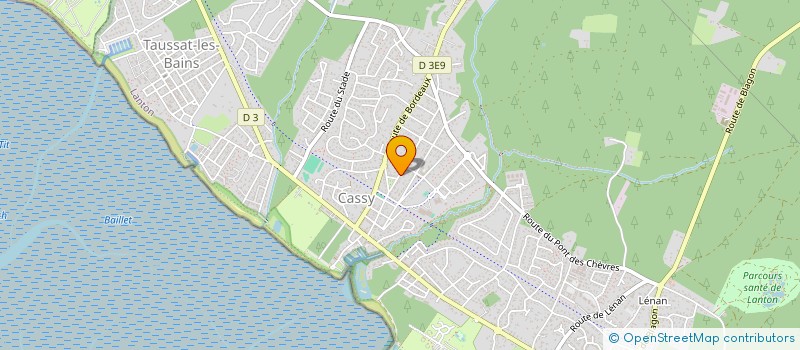 localisation de l'entreprise DOMISE ENTREPRISES SARL  LANTON