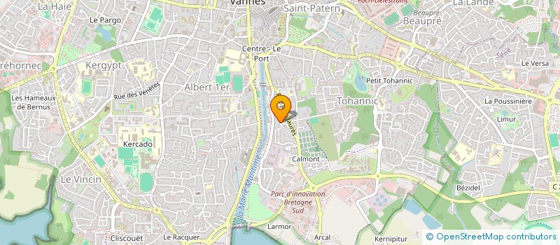 localisation de l'entreprise DOMISERVICE à VANNES