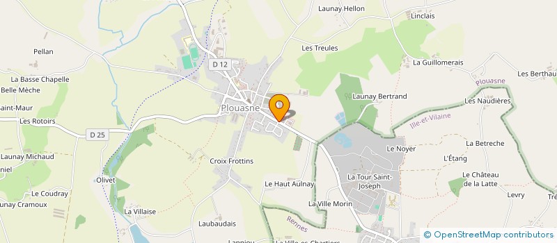 localisation de l'entreprise DOMISILIMMO  PLOUASNE