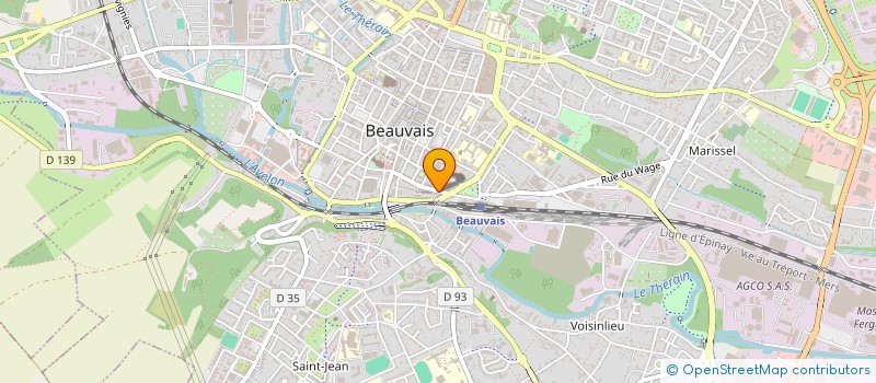 localisation de l'entreprise DOMISIME ASSOCIATION DE SERVICES ET D INTERVENTIONS MULTIPLES POUR LA MAISON  BEAUVAIS