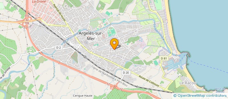 localisation de l'entreprise DOMISOL 31 à ARGELES-SUR-MER