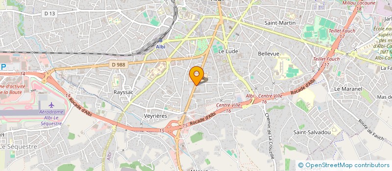 localisation de l'entreprise DOMISTANPA à ALBI