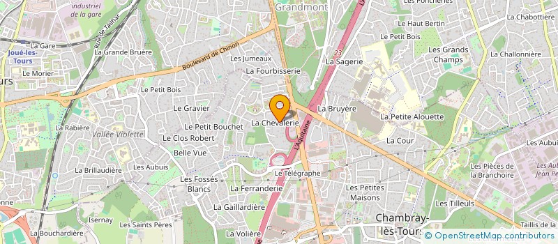 localisation de l'entreprise DOMISYL  CHAMBRAY-LES-TOURS