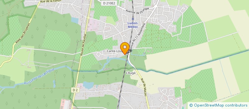 localisation de l'entreprise DOMISYL  LUDON-MEDOC