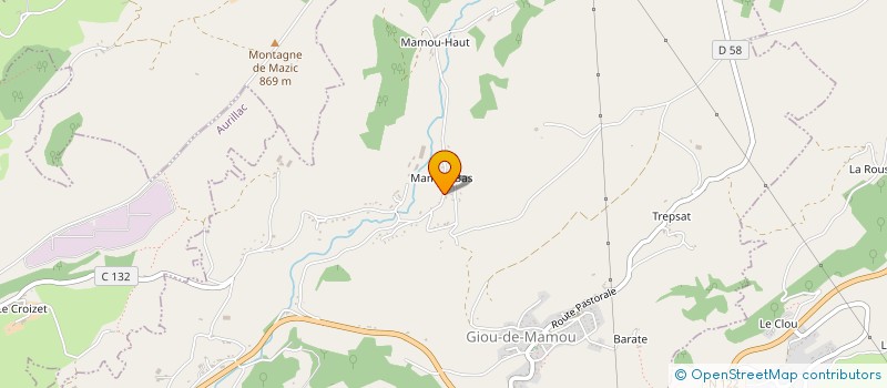 localisation de l'entreprise DOMISYLVIE à GIOU-DE-MAMOU