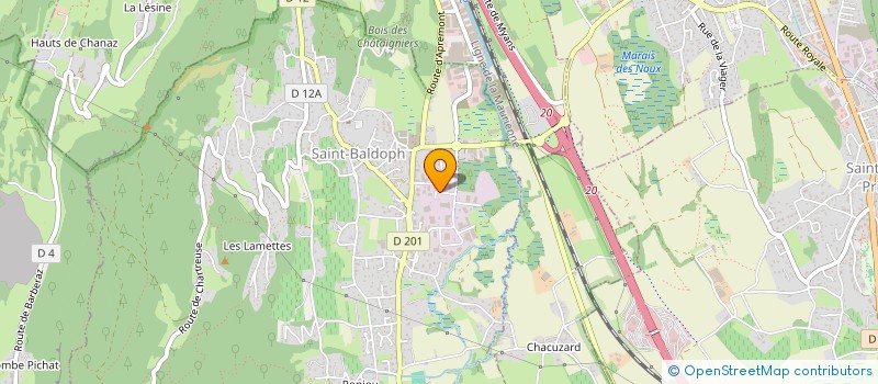 localisation de l'entreprise DOMITEC  SAINT-BALDOPH