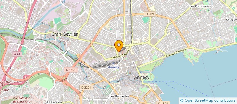 localisation de l'entreprise DOMITERRA à ANNECY