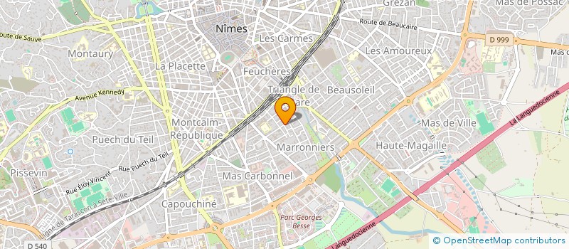 localisation de l'entreprise DOMITIA BIG BAND  NIMES